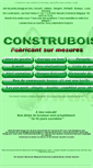 Mobile Screenshot of construbois.be