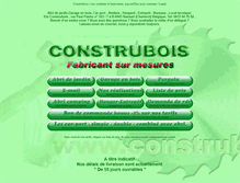 Tablet Screenshot of construbois.be